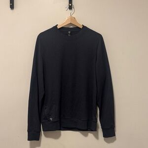 Vuori Navy Crewneck Pullover